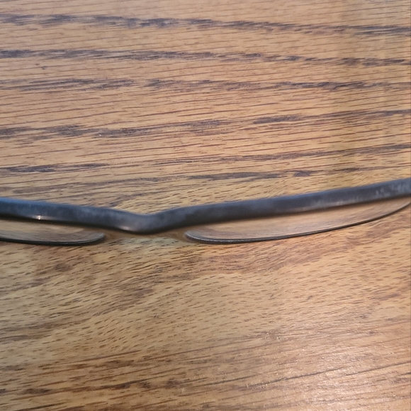 Chanel Iconic CC Signature Black Silver Pewter Optical Small Glasses Frame - Picture 16 of 17